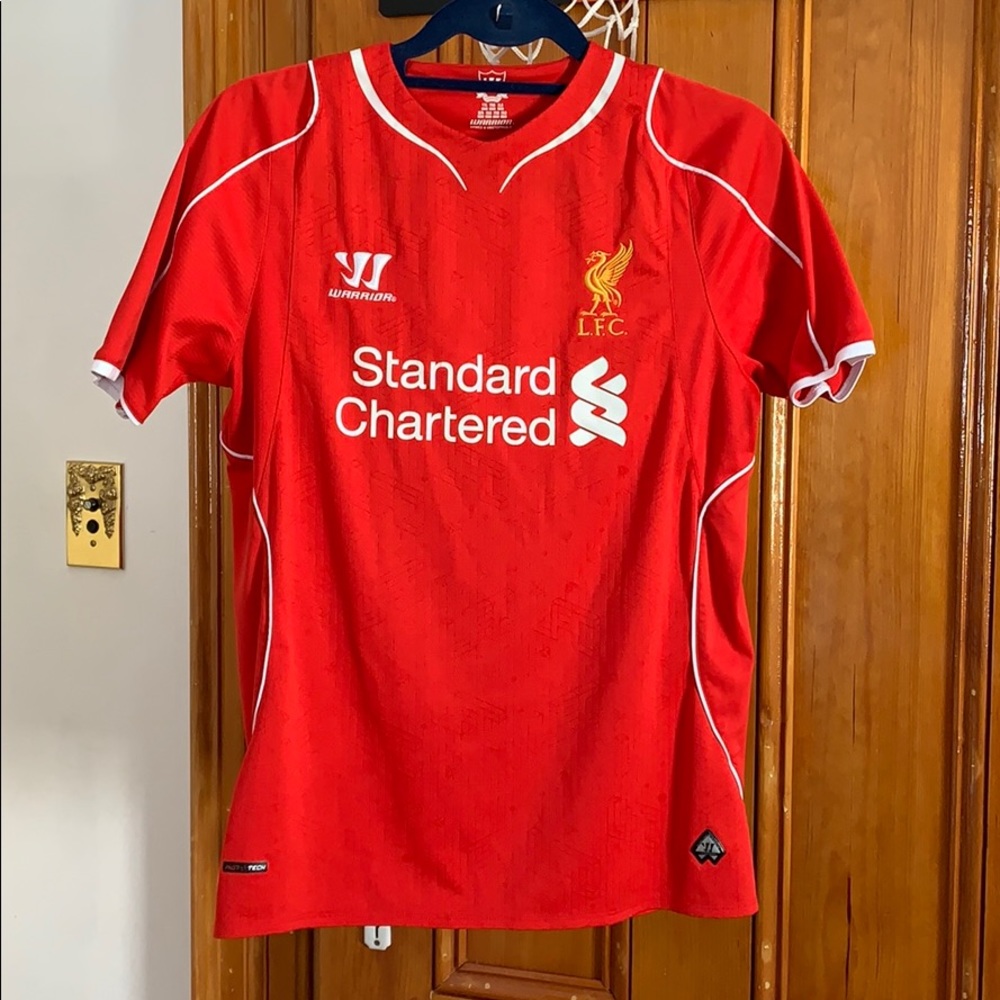 SOLD.  Liverpool Official Jersey sz YXL